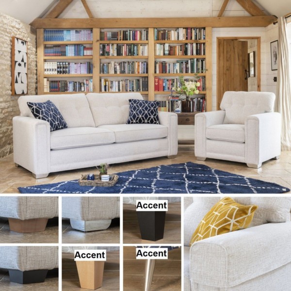 Alstons Upholstery - Ella Sofa and Armchairs